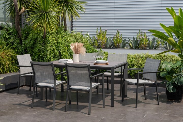 Urbanite Stacking Armchair Grey - image 3