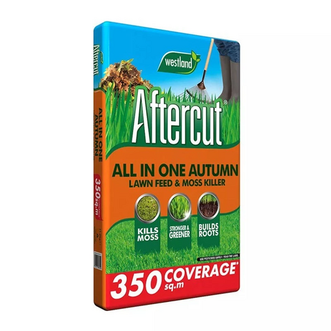 Westland Aftercut All In One Autumn Lawn Feed & Moss Killer 350sqm