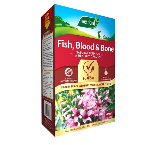 Westland Fish, Blood & Bone Natural Plant Feed 4kg